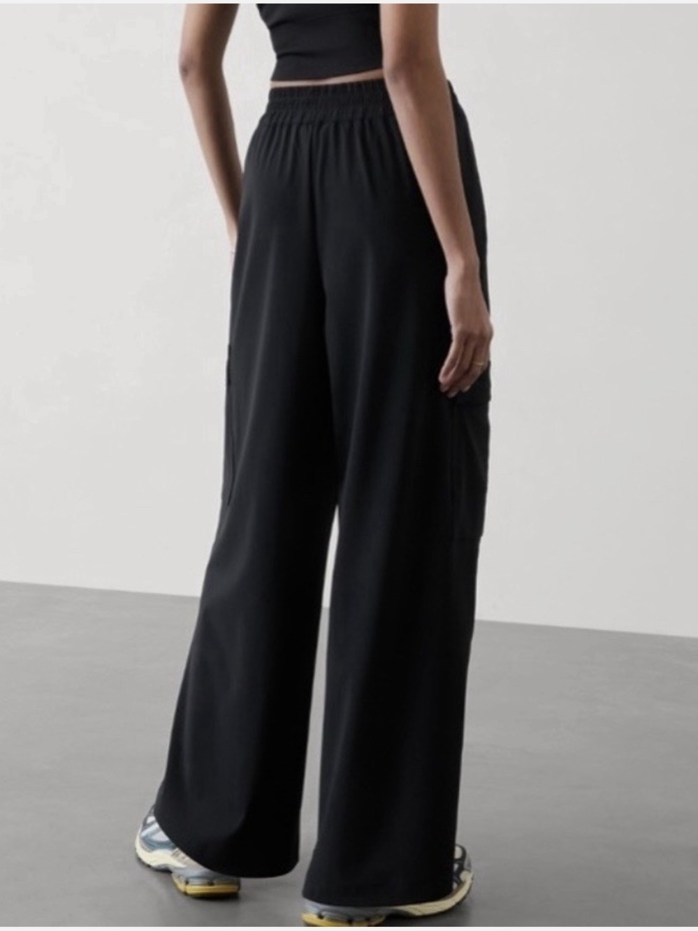 Athleta Pinnacle High Rise Cargo Trouser Pants - Picture 2 of 8